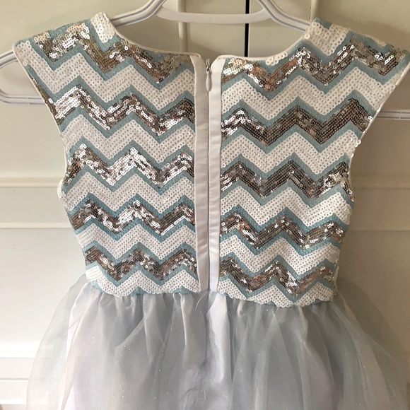 Beautiful glittery special occasion dress. - Picture 3 of 3